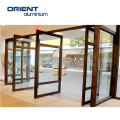 Top quality aluminium folding doors good price aluminum folding door unique door design aluminium